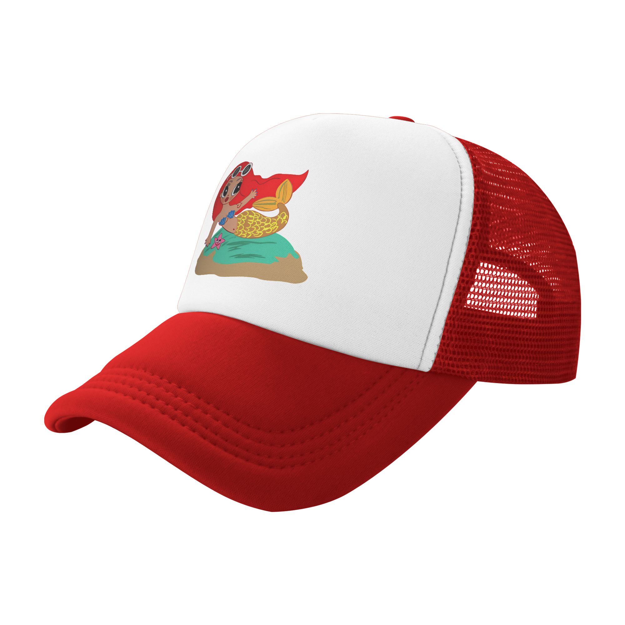 Golf Cap Dad - Cappelli da camionista a tema sirena